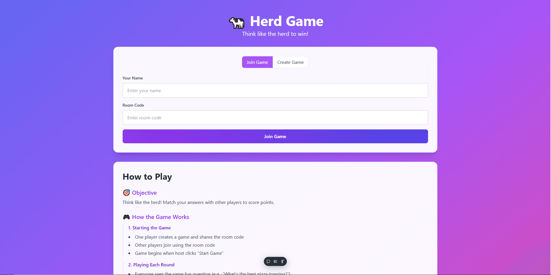 Herd Mentality Game